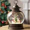 Snowman Snow Globe 12 Inch Christmas Snow Globe Lantern, Lighted Christmas Decorations Indoor Decor with Music Timer Swirling Glitter, USB or Battery Operated (2024 Upgraded Larger)
